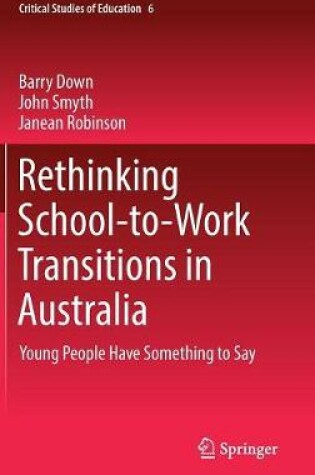 Cover of Rethinking School-to-Work Transitions in Australia