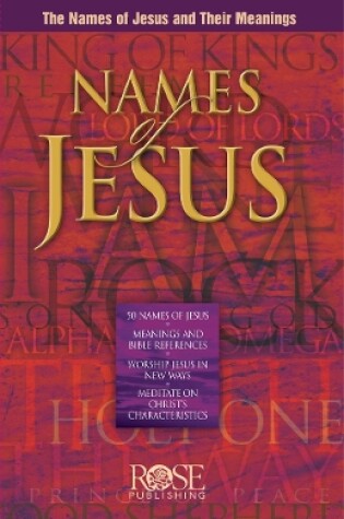 Cover of Names of Jesus