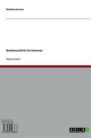 Cover of Bankenauftritt Im Internet