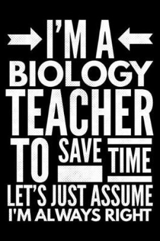 Cover of I'm a Biology teacher