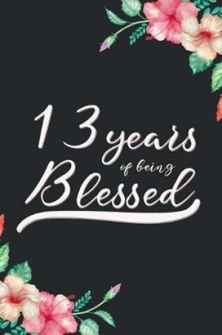 Cover of Blessed 13th Birthday Journal