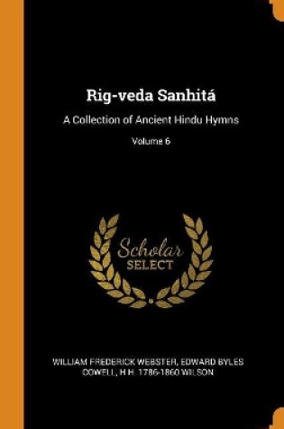 Cover of Rig-Veda Sanhit