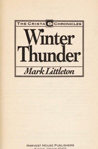 Cover of Winter Thunder Littleton Mark