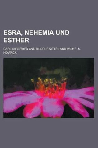 Cover of Esra, Nehemia Und Esther