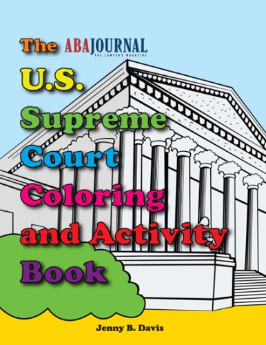 Book cover for U.S. Supreme Court Coloring and Activity Book