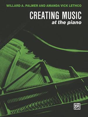 Book cover for Creating Music at the Piano Lesson Book, Book 4