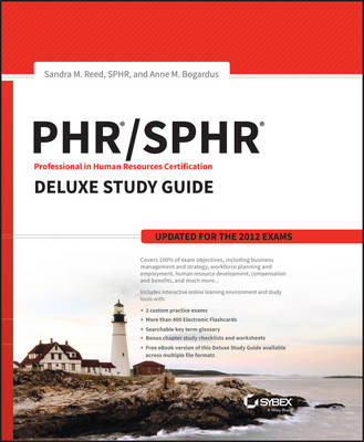 Book cover for PHR / SPHR Professional in Human Resources Certification Deluxe Study Guide