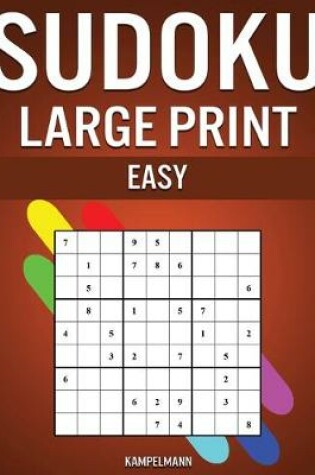 Cover of Sudoku Large Print Easy