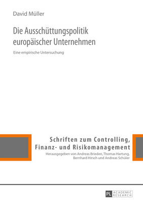 Cover of Die Ausschuettungspolitik Europaeischer Unternehmen