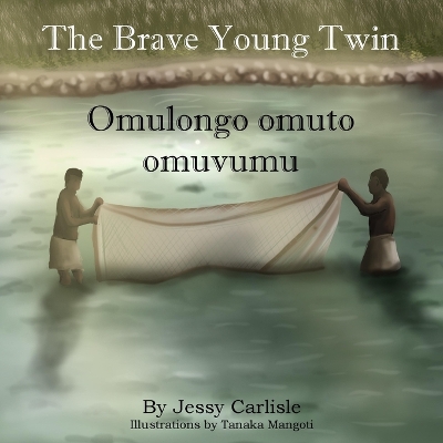 Book cover for Omulongo omuto omuvumu (The Brave Young Twin)