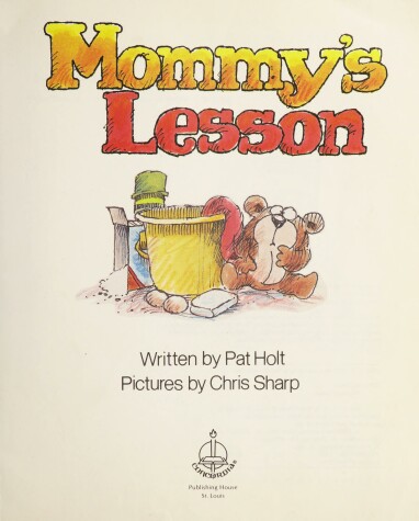 Book cover for Mommy's Lesson