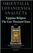 Book cover for Egyptian Religion