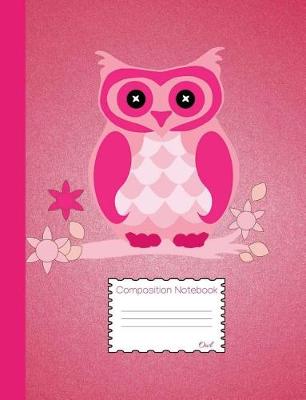 Book cover for Owl Composition Notebook