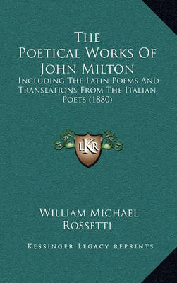 Book cover for The Poetical Works of John Milton