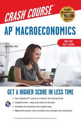 Cover of Ap(r) Macroeconomics Crash Course, Book + Online