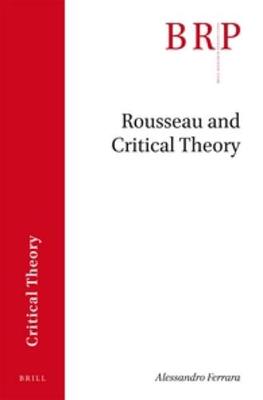 Cover of Rousseau and Critical Theory