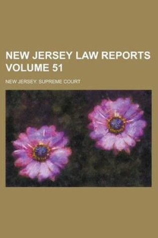 Cover of New Jersey Law Reports Volume 51