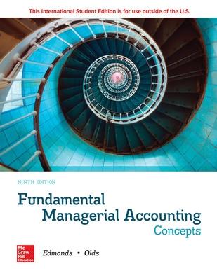 Book cover for ISE Fundamental Managerial Accounting Concepts