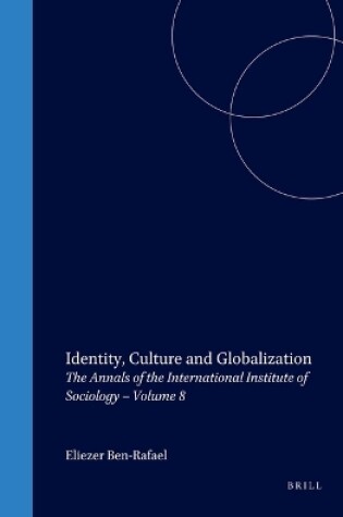 Cover of Identity, Culture and Globalization