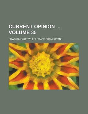 Book cover for Current Opinion Volume 35