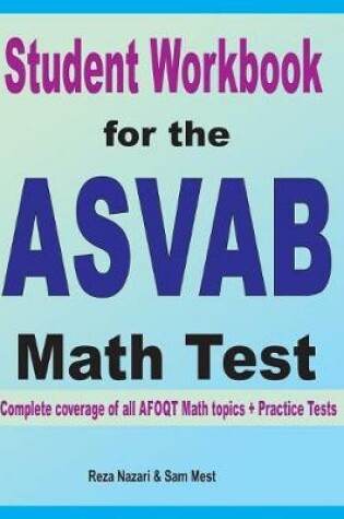 Cover of Student Workbook for the ASVAB Math Test