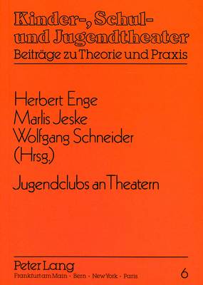 Cover of Jugendclubs an Theatern