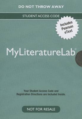 Book cover for MyLab Literature with Pearson eText -- Valuepack Access Card