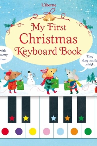 Cover of My First Christmas Keyboard book