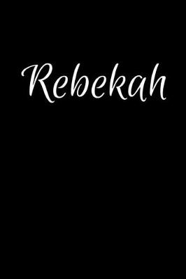 Book cover for Rebekah