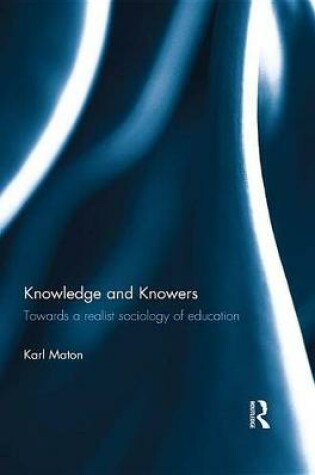 Cover of Knowledge and Knowers