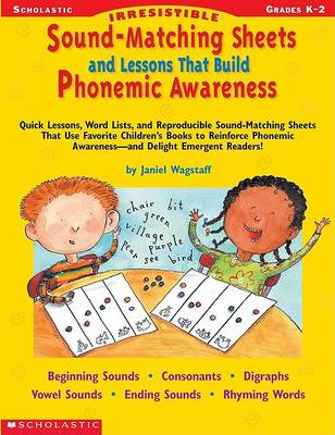 Book cover for Irresistible Sound-Matching Sheets and Lessons That Build Phonemic Awareness