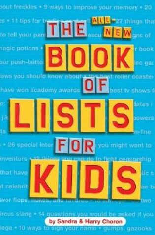 Cover of The All-New Book of Lists for Kids