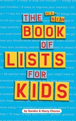 Book cover for The All-New Book of Lists for Kids