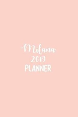 Cover of Milana 2019 Planner