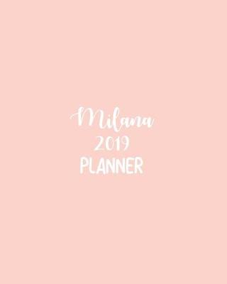 Book cover for Milana 2019 Planner