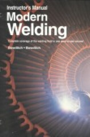 Cover of Modern Welding Instructor's Manual