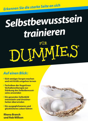 Book cover for Selbstbewusstsein trainieren für Dummies