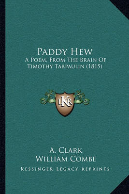 Book cover for Paddy Hew