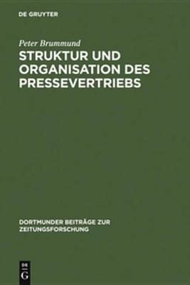 Book cover for Struktur Und Organisation Des Pressevertriebs
