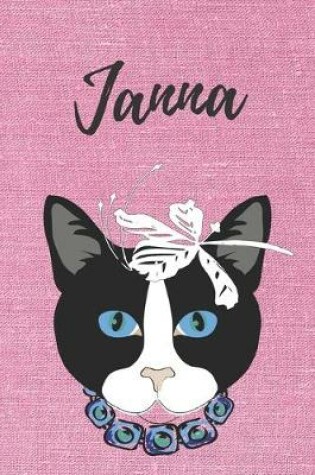 Cover of Janna Katzen-Malbuch / Notizbuch Tagebuch