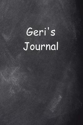 Cover of Geri Personalized Name Journal Custom Name Gift Idea Geri