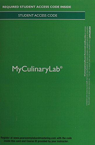 Book cover for Myculinarylab Without Pearson Etext -- Access Card -- For on Cooking Update, on Baking, and Garde Manger
