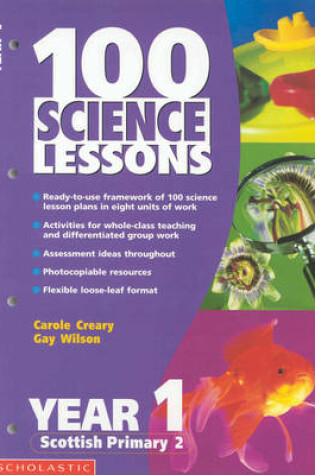 Cover of 100 Science Lessons for Year 1