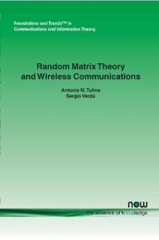 Cover of Random Matrix Theory and Wireless Communications