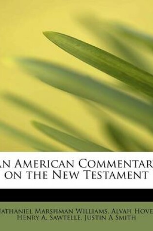 Cover of An American Commentary on the New Testament