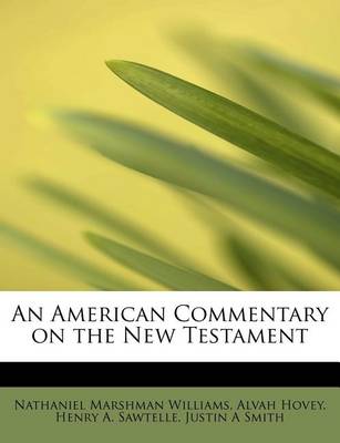 Book cover for An American Commentary on the New Testament