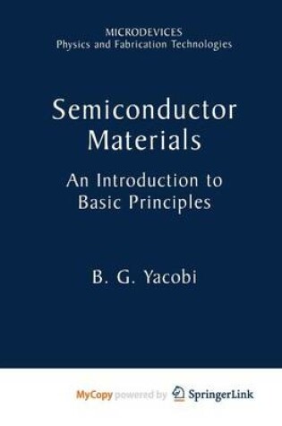 Cover of Semiconductor Materials