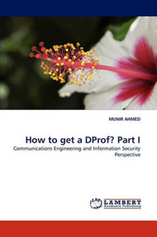 Cover of How to get a DProf? Part I