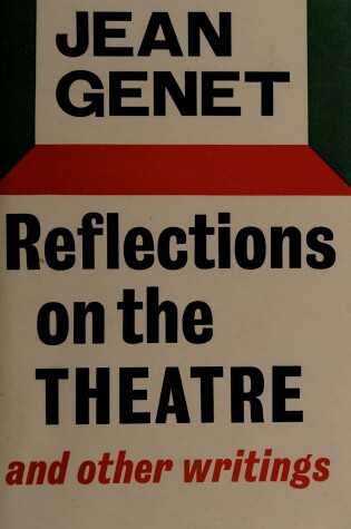 Cover of Reflections on the Theatre
