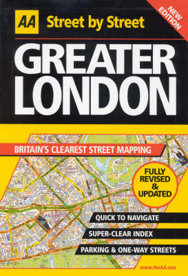 Cover of AA Street by Street Greater London